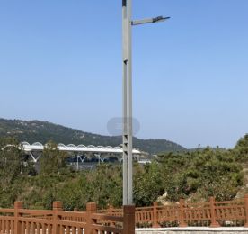 青岛市崂山区乡村太阳能LED景观路灯顺利完工交付使用
