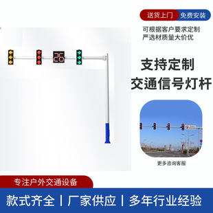 交通信号导向杆01